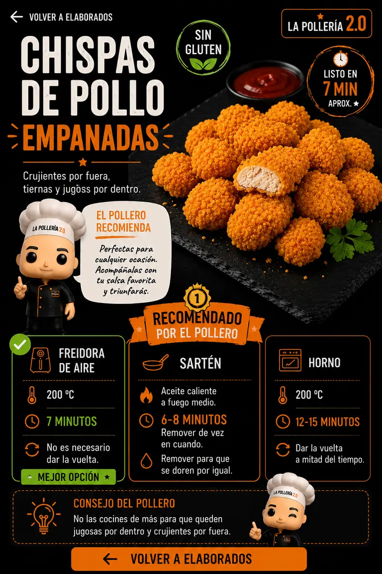 Chispas de Pollo
